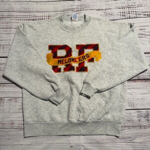 Vintage Rocky Ford Meloneers Baseball Jerzees Crewneck Sweater Men's Size Large